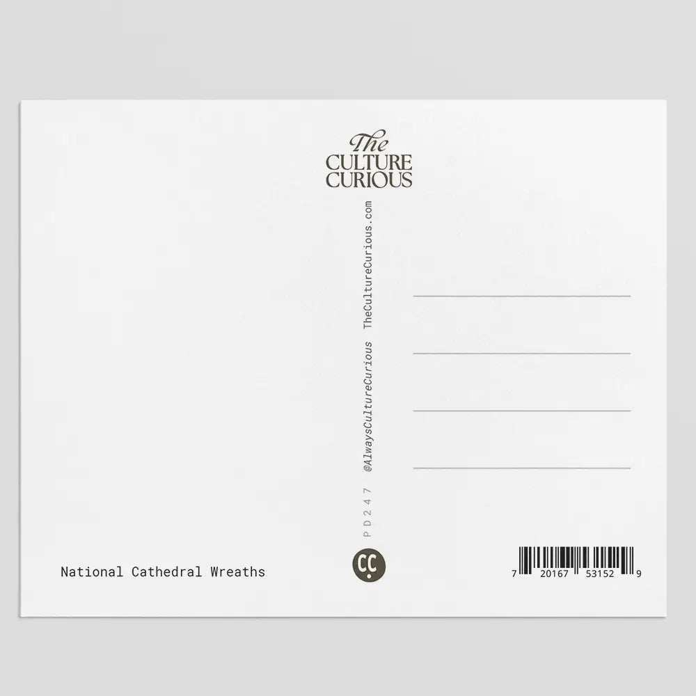 Postcard - National Cathedral Wreaths