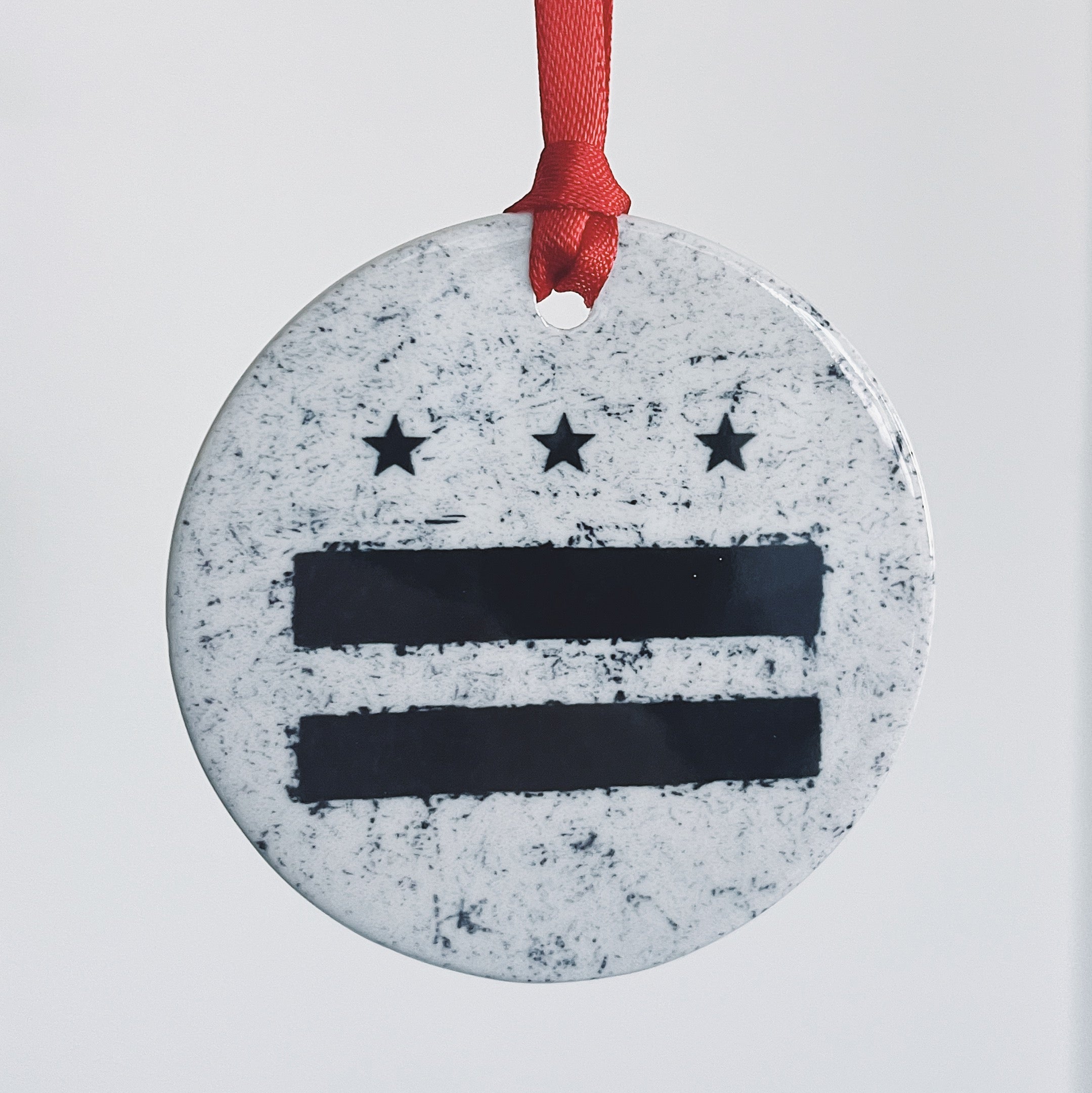 DC Flag Printed Ornament