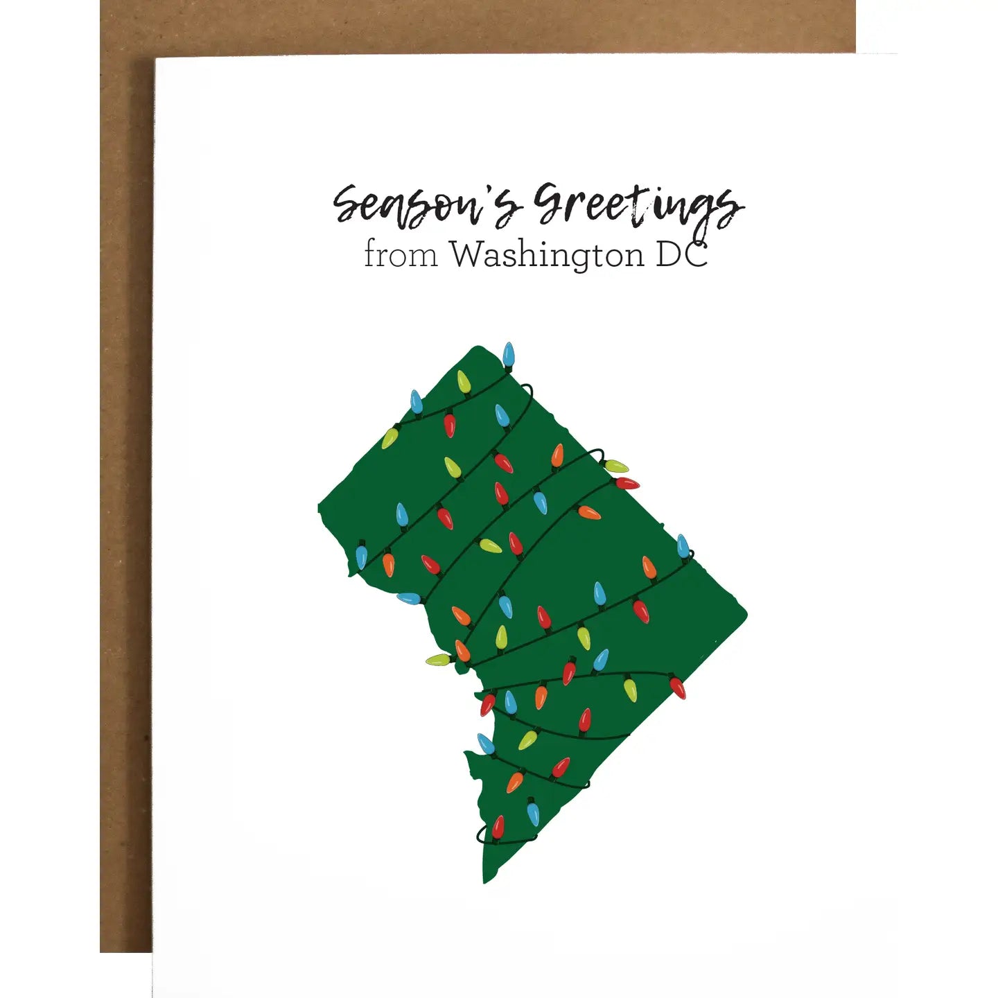 Season's Greetings from Washington, DC Card