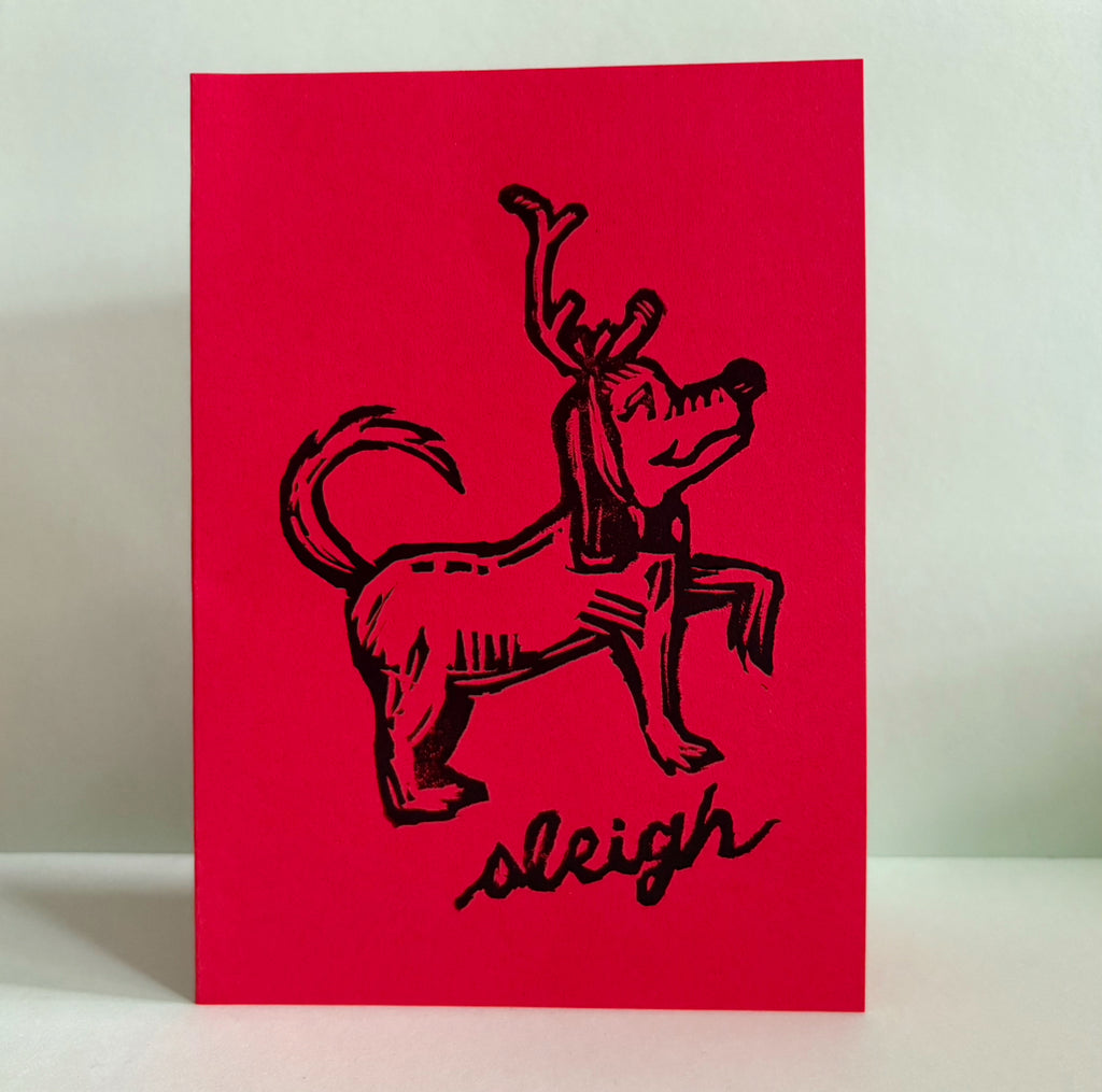 Sleigh Card