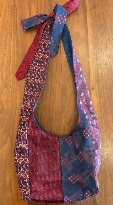 Vintage Tie Shoulder Bag