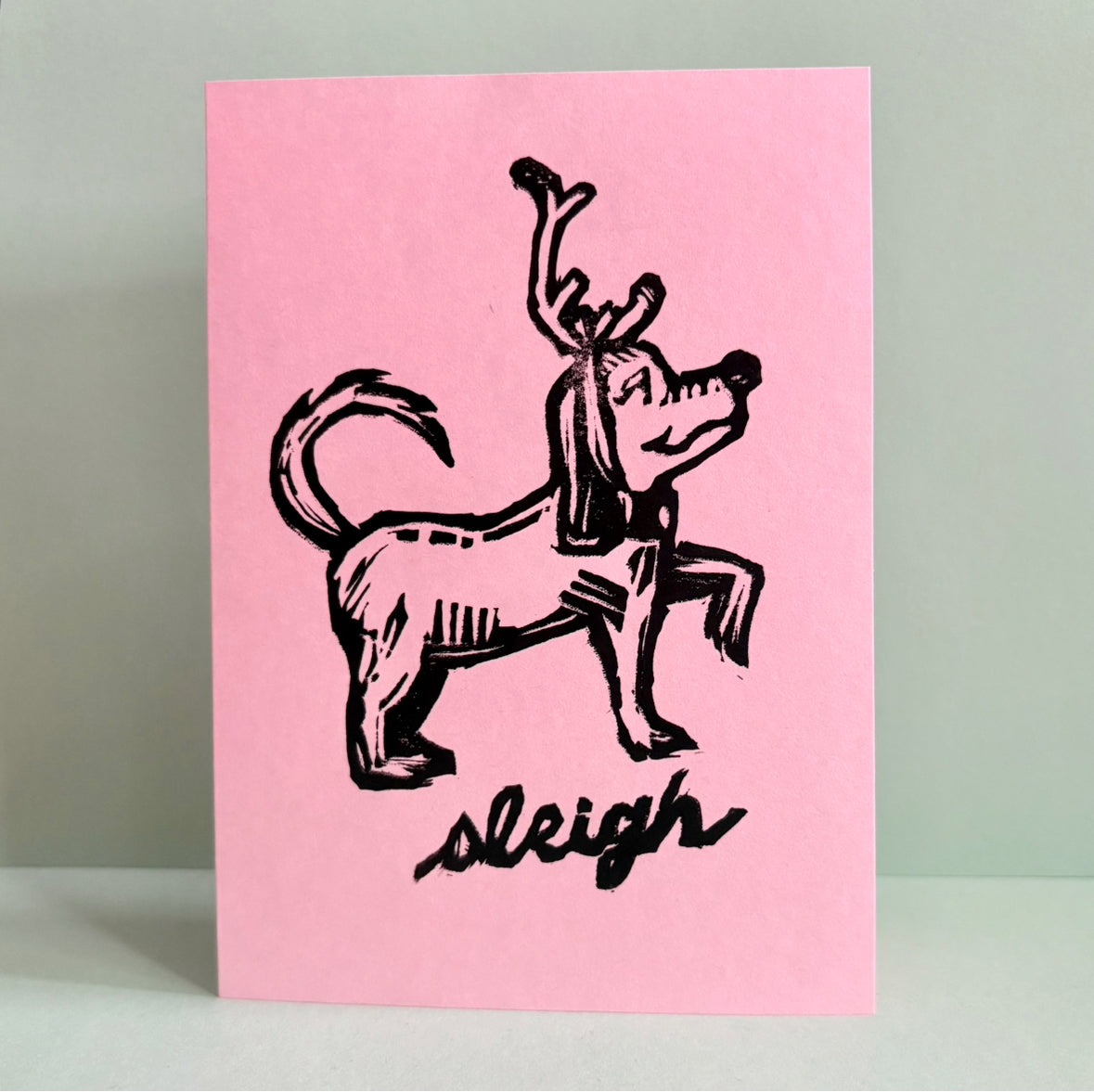 Sleigh Card