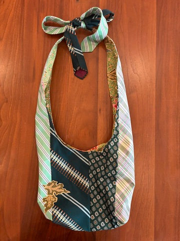 Vintage Tie Shoulder Bag