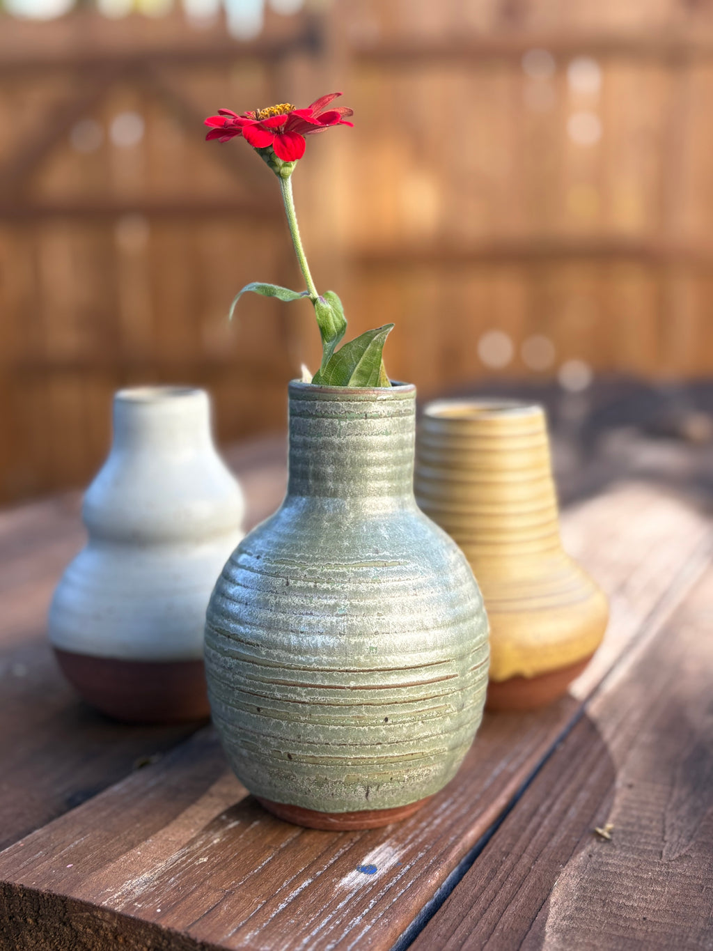 Ceramic Small-Medium Curvey Vase