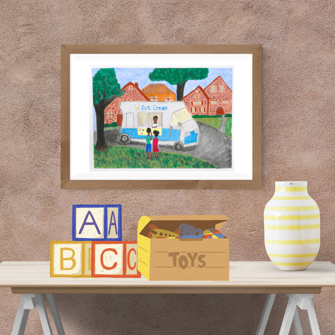 Ice Cream Time Print