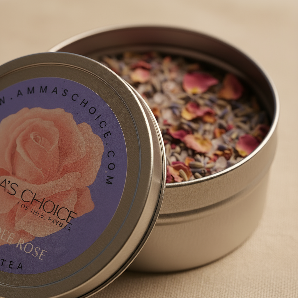 Lavender-Rose Bath Tea