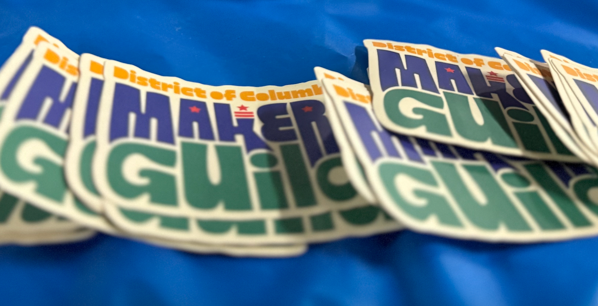 DC Makers' Guild Sticker