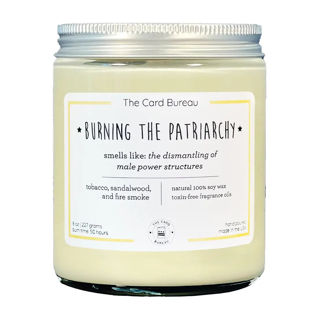 Burning the Patriarchy Candle