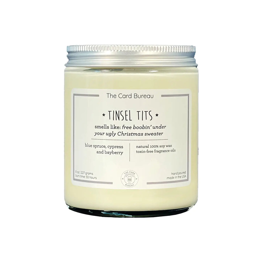 Tinsel Tits Candle