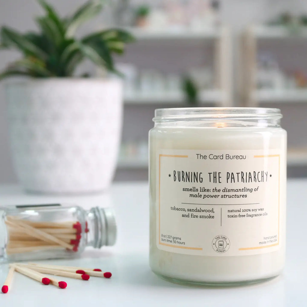 Burning the Patriarchy Candle