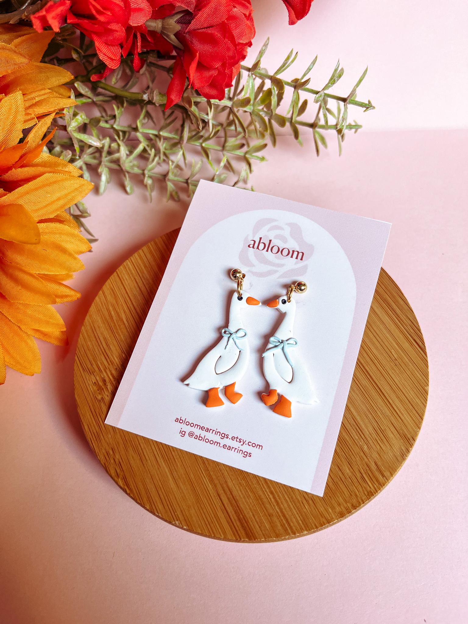 Silly Goose Earrings